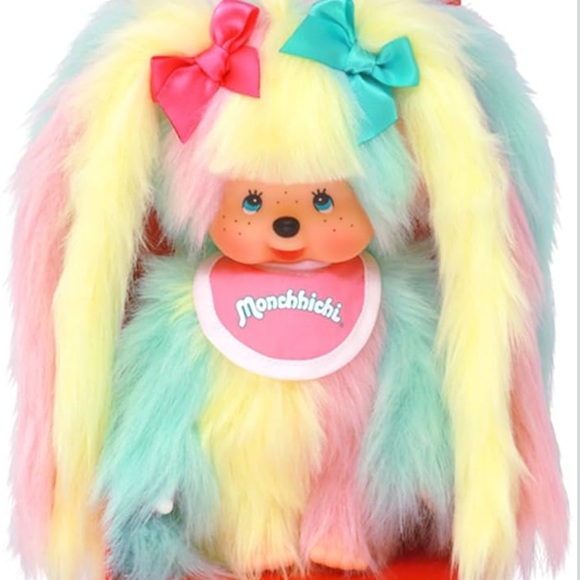 AM I MONCHHICHI? RARE NEW IN BOX LONG HAIRED PASTEL GIRL MONKEY 100% AUTHENTIC - Picture 4 of 11